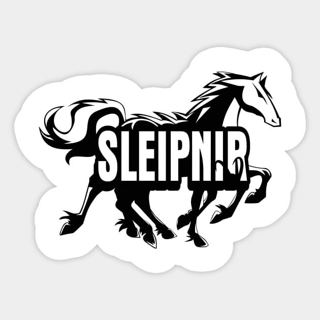 Sleipnir Sticker by ikaszans